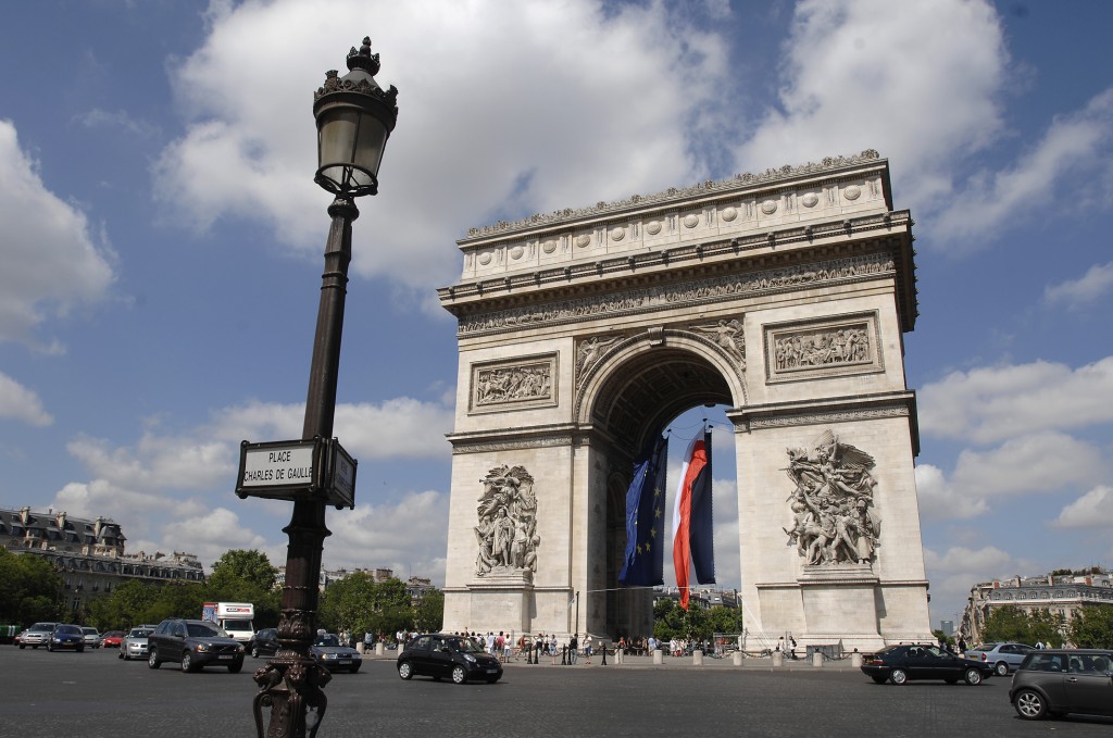 O Arco do Triunfo - Paris