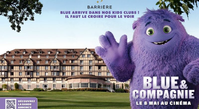 Você tem que acreditar para ver! O evento cinematográfico Blue & Compagnie chega aos Kid’s Clubs dos Hotéis Barrière.<br>